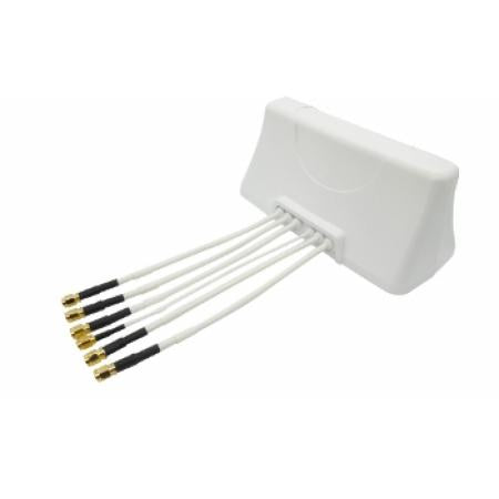 Pulse larsen RAZ62312MM Razorback Magnetic Mount - White, 6 Port Larsen/Pulse Electronics