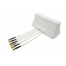 Pulse larsen RAZ62312MM Razorback Magnetic Mount - White, 6 Port
