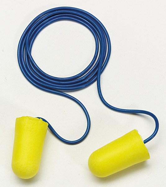 3M E-A-R TaperFit 2 Earplugs 312-1224 - Corded, Large Size, 2000 Pairs 3M