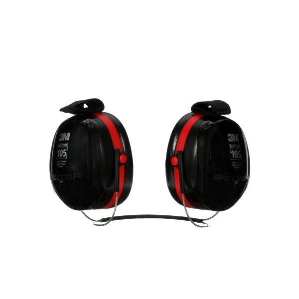 3M PELTOR Optime 105 Earmuffs H10B, Behind-the-Head 3M