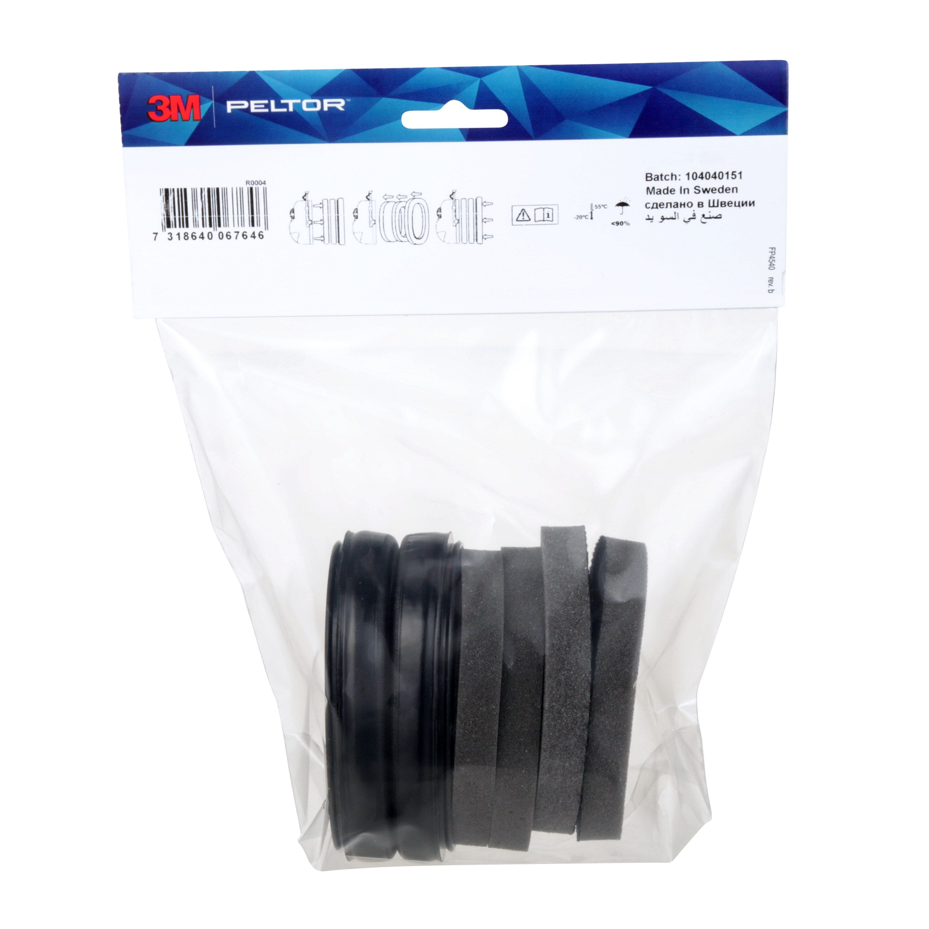 3M Peltor Hygiene Kit HYM1000 for LiteCom Pro III | Replace Every 6 Months 3M