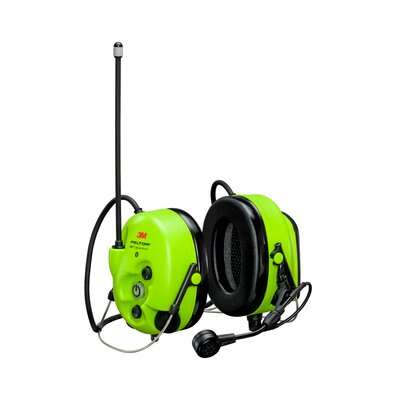 3M PELTOR WS LiteCom Pro III Headset MT73H7B4D10NA GB, Bright Yellow, Neckband 3M