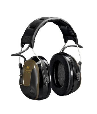 3M PELTOR ProTac Hunter (Slim) Headset, Green, Headband 3M
