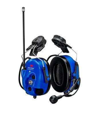 3M PELTOR WS LiteCom PRO III Headset - Hard Hat Attached - Intrinsically Safe - MT73H7P3E4D10NA-50 3M