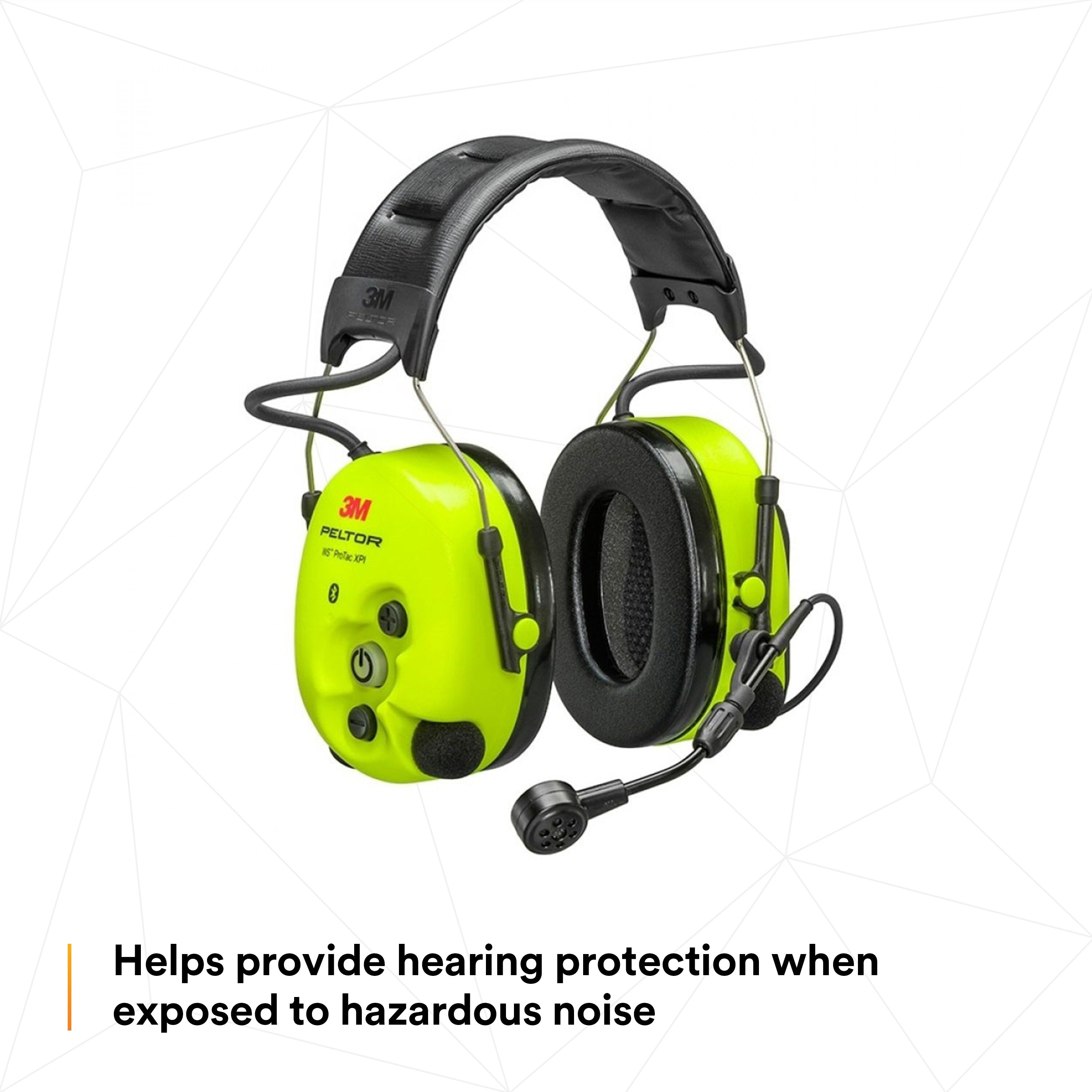 Push-Back Operator Wireless Communication Headset System 3M