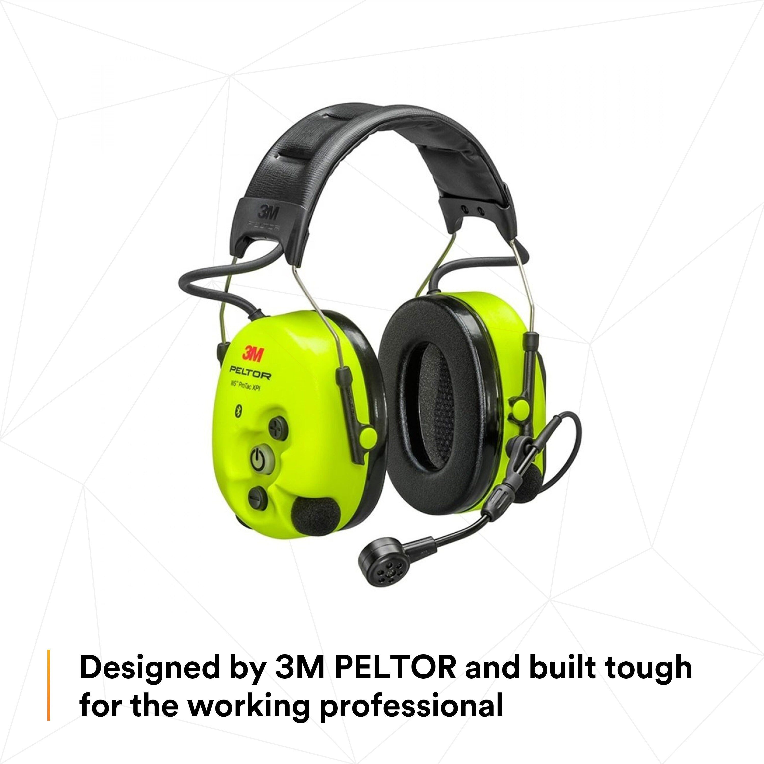 Push-Back Operator Wireless Communication Headset System 3M