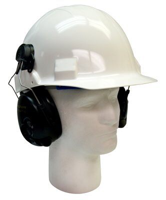 3M PELTOR Tactical Pro 2-Way Communications Headset MT15H7P3E-07 SV, Hard Hat Attach 3M
