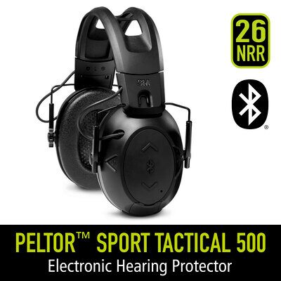 3M Peltor Sport Tactical 500 Electronic Hearing Protector TAC500-NS-8 3M