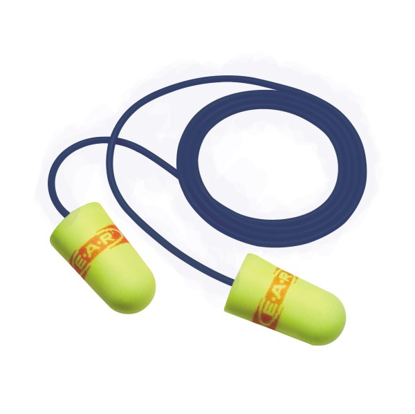 3M E-A-Rsoft SuperFit Metal Detectable Earplugs 311-4109 - 2000 Pairs 3M