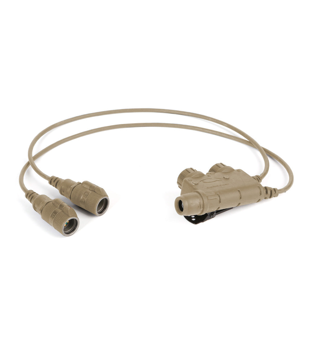 Ops Core Dual Comm Push to Talk Adapter for Use with PRC163 Military Radios OPS CORE