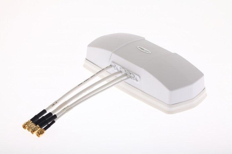 Pulse Larsen ARM42112MM Mulitband Armadillo Antenna Magnetic Mount - White, 4 Port Larsen/Pulse Electronics