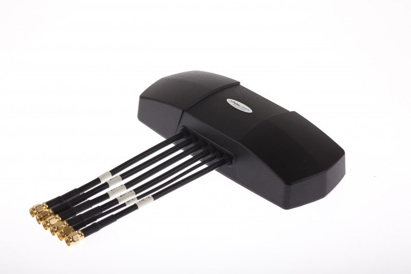 Pulse Larsen ARM62311MM Mulitband Armadillo Low Profile Magnetic Mount Antenna - Black, 6 Ports Larsen/Pulse Electronics