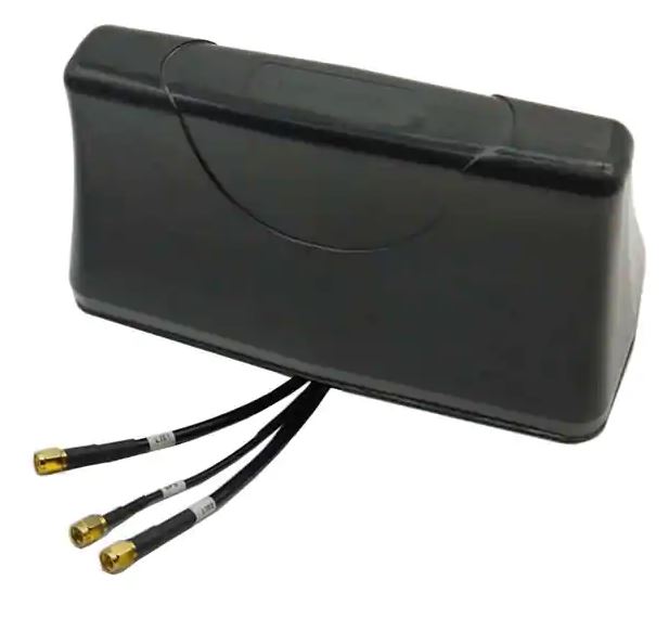 Pulse Larsen RAZ32011MM Razorback Magnetic Mount - Black, 3 Port Larsen/Pulse Electronics