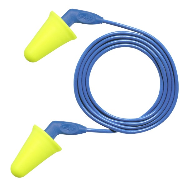 3M E-A-R Push-Ins SofTouch Earplugs 318-4001 - Corded, 2000 Pairs 3M