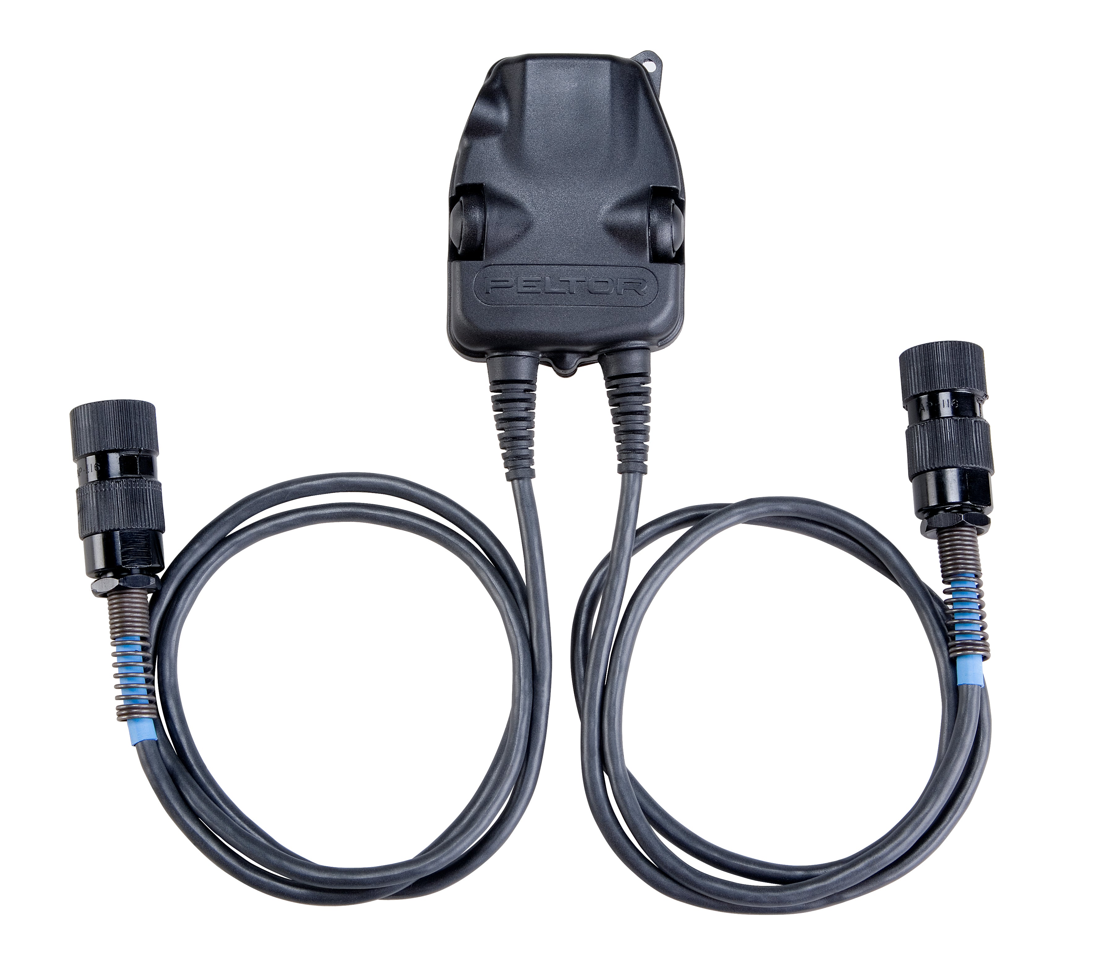 3M PELTOR Dual Push-To-Talk Adapter for Radios with MIL-C-55116 Connector 3M