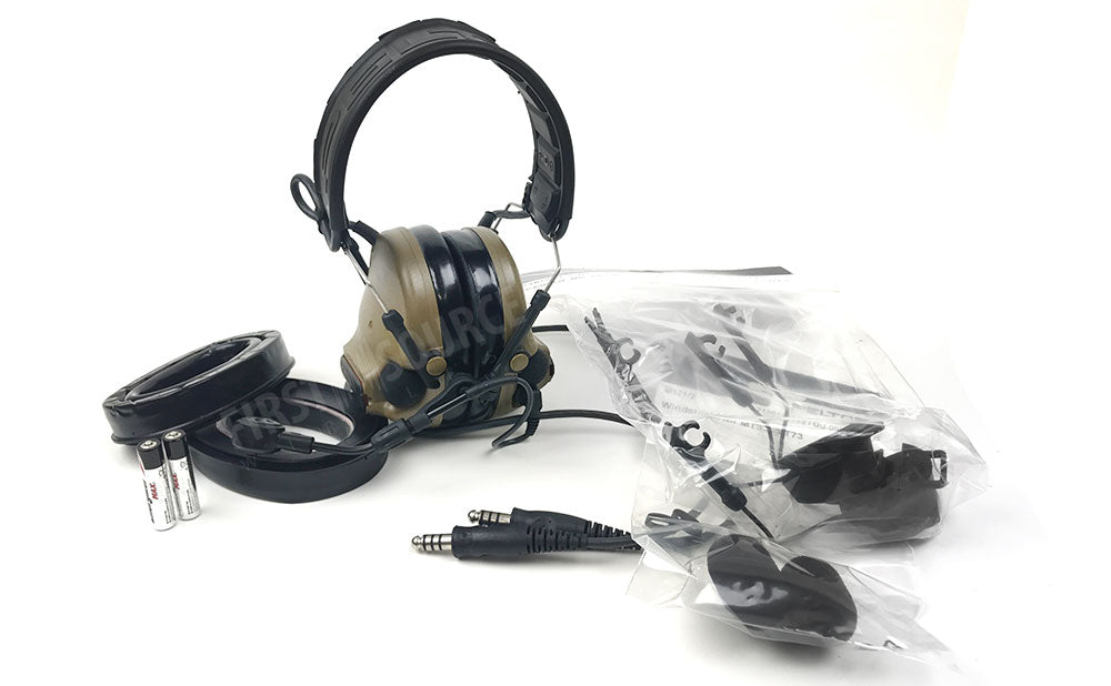 Coyote Brown 3M COMTAC VI DUAL COMM – First Source Wireless