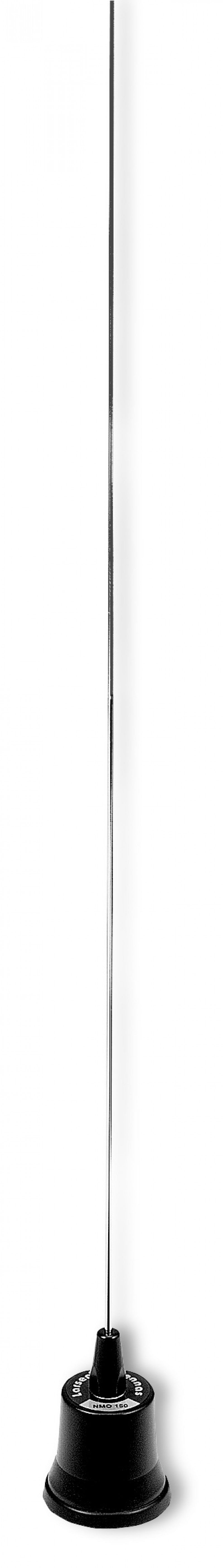 Pulse Larsen NMO150C VHF 144-174 Mhz Whip Antenna 5/8 λ and Base Coil - Chrome Larsen/Pulse Electronics