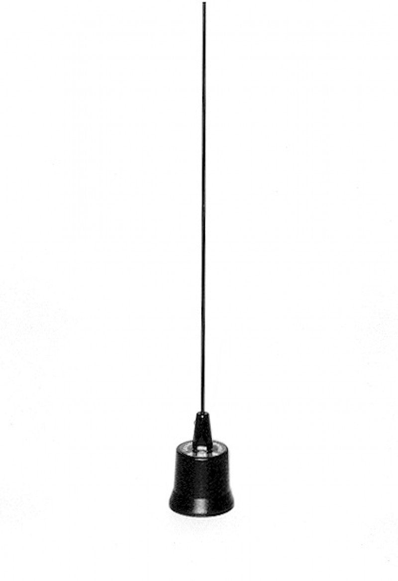 Pulse Larsen NMO150CHW 144-174 MHz VHF 1/2 Wave Whip Antenna with Base Coil - 2dBi Gain Chrome NMO Mount Larsen/Pulse Electronics