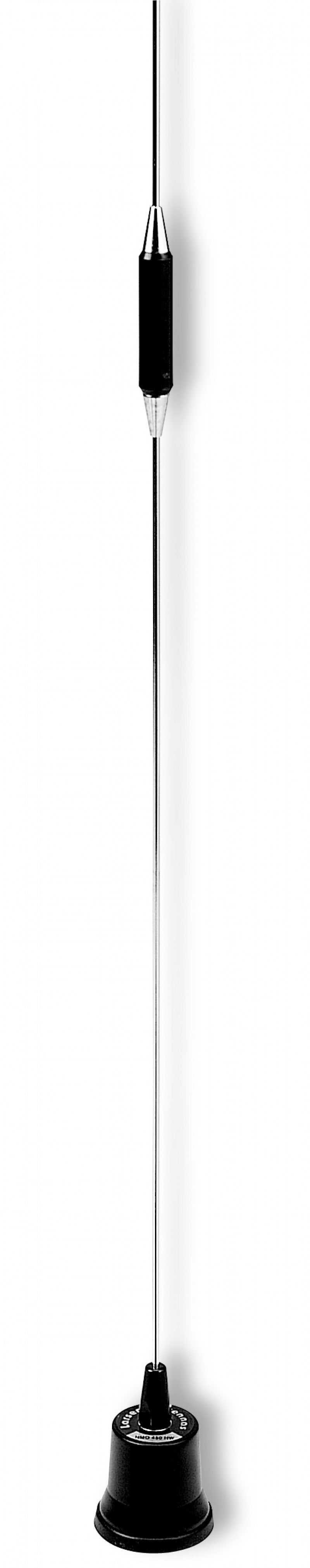 Pulse Larsen NMO420CHW UHF 1/2 Wave 420-440 Mhz Whip Antenna and Mount - Stainless Larsen/Pulse Electronics