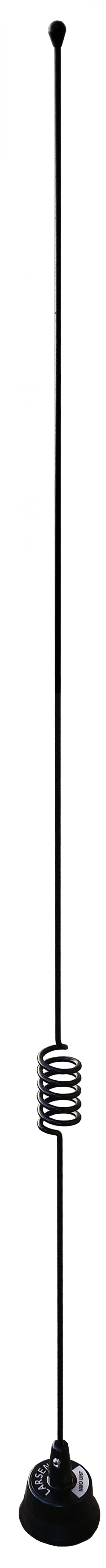 Pulse Larsen NMO4303CS UHF 430-450 Mhz Whip Antenna and Base Coil - Stainless