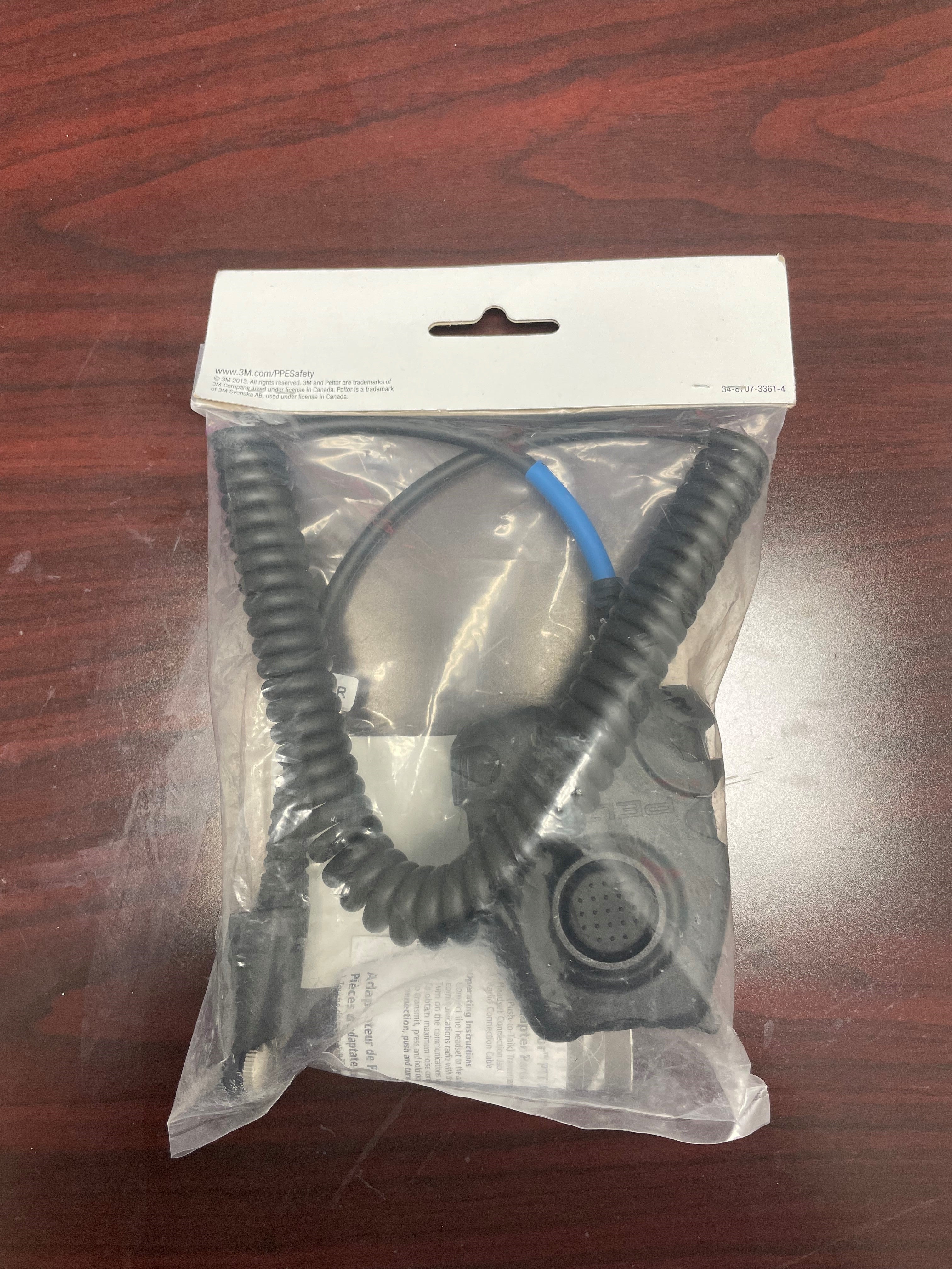 3M Peltor Custom Push to Talk Adapter for Harris XL-200 3M