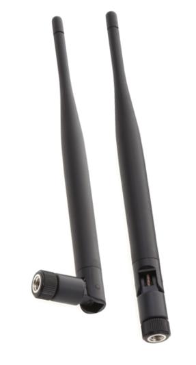 Pulse SPDA172400 WLAN Antenna Stick TNC Connector, 2400-2500 Mhz Larsen/Pulse Electronics