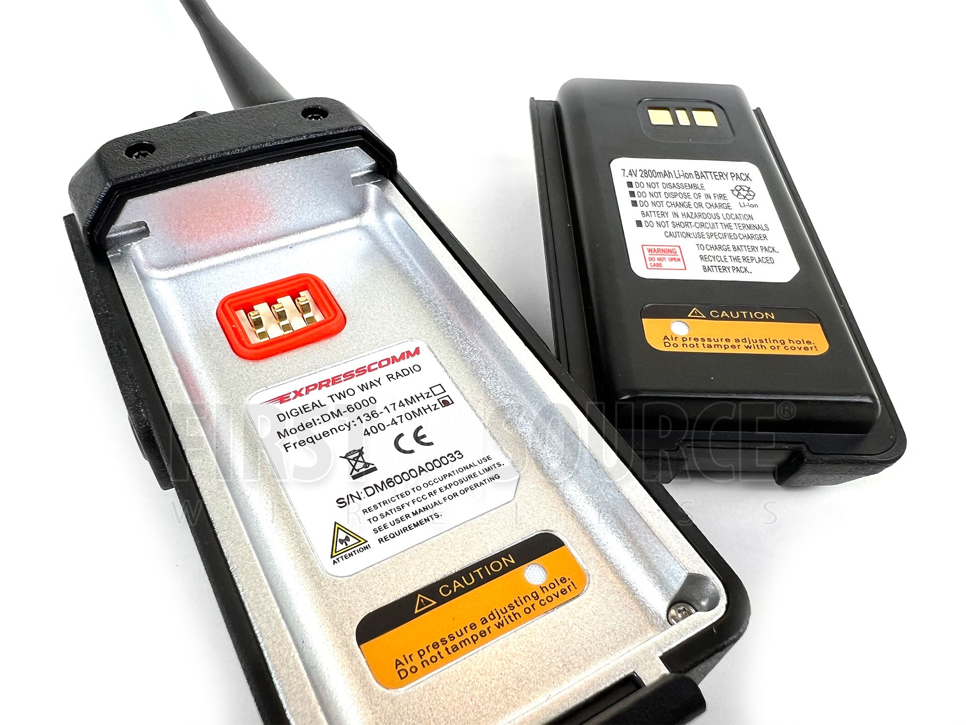 ExpressComm DMR Two-Way Radio First Source Wireless