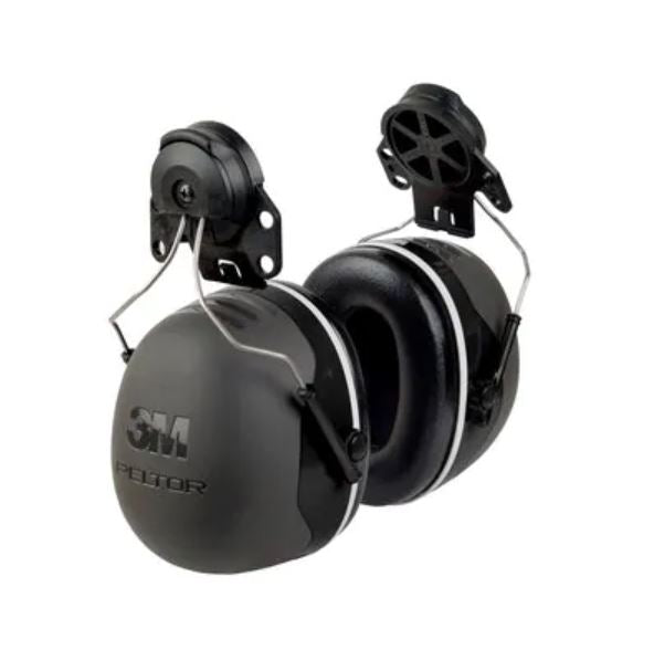 3M Peltor X5 Earmuffs X5P3E37279(AAD), Hard Hat Attached Qty: 10 EA 3M