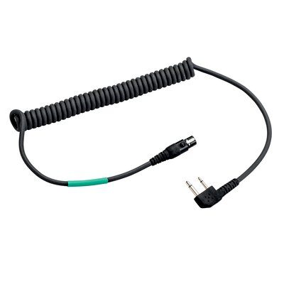3M PELTOR FLX2 Cable FLX2-35, Icom 2-Pin Angled 3M