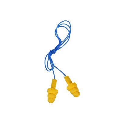 3M E-A-R UltraFit Earplugs 340-4004, Corded, Poly Bag, 400 Pair/Case 3M