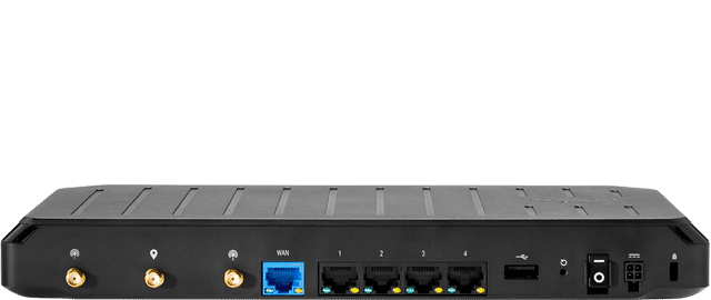 Cradlepoint E102 Enterprise Router with Cat7 (300 Mbps) with Wi-Fi and NetCloud for SOHO - Mexico Cradlepoint