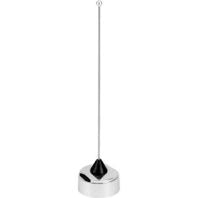 Pulse Larsen NMOQW144 144-152 MHz VHF 1/4 Wave Economy Whip Antenna - 2dBi Gain Chrome NMO Mount Larsen/Pulse Electronics