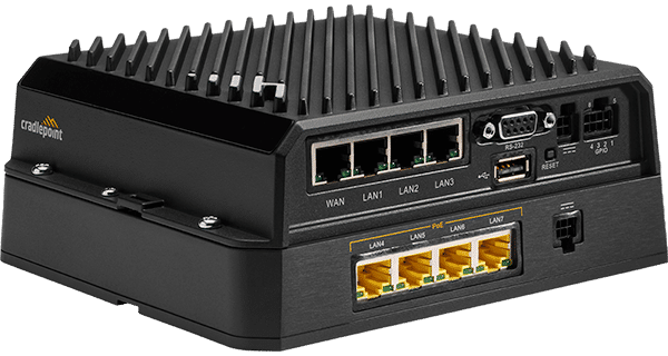 RX30-POE Managed Accessory PoE Switch for R1900 Series Cradlepoint