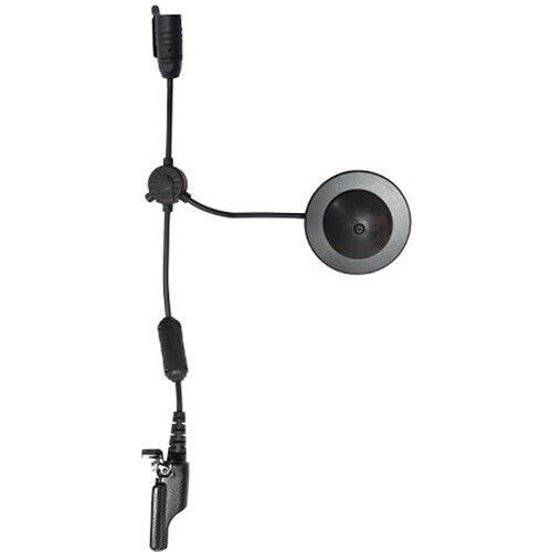 Silynx Public Safety Circular Domed PTT with Motorola APX connector for Clarus/XPR Silynx