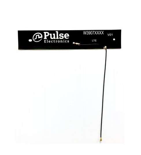 W3907B0100 TE Antenna for Embedded IoT Modules with U.FL like Quectel EC21, EC25 & BG96. Larsen/Pulse Electronics