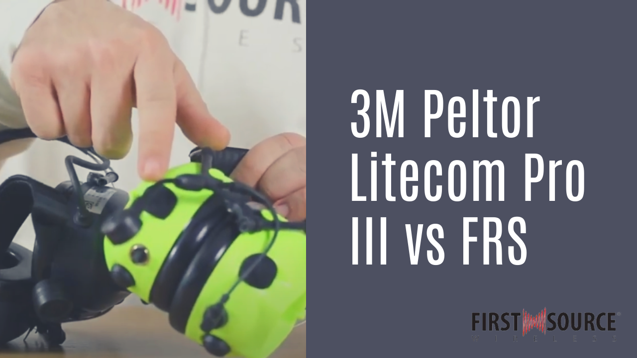 Litecom PRO III vs FRS Headset