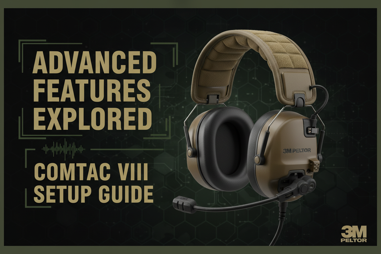 Advanced Features Explored: Getting Started with the 3M Peltor Comtac VIII