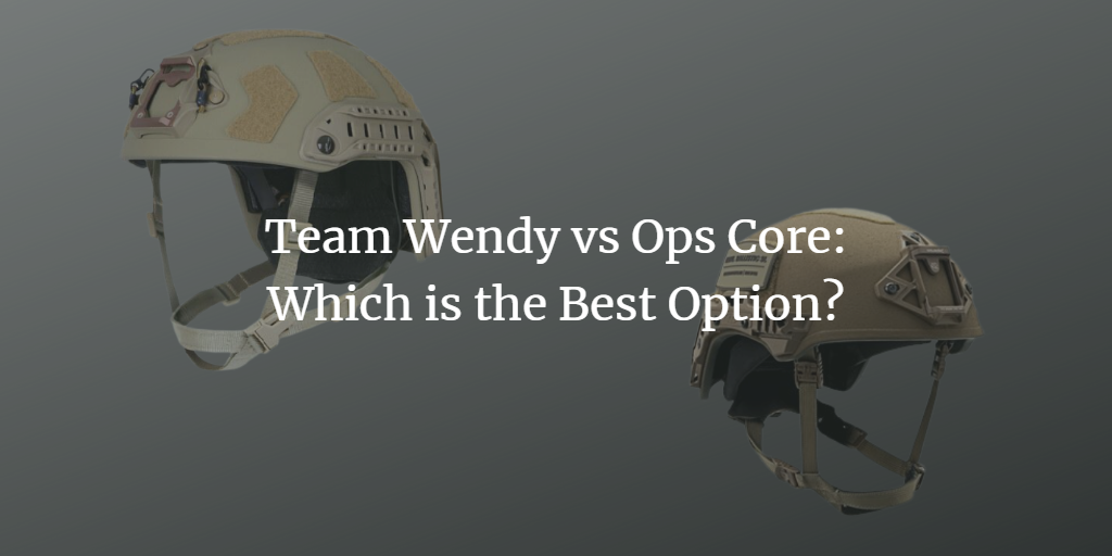 Team Wendy EXFIL Ballistic SL vs Ops Core FAST SF Super High Cut Helmet