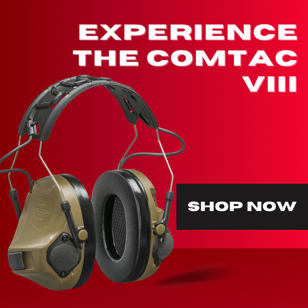 3M Peltor ComTac Tactical Headsets - VI, V & III Military