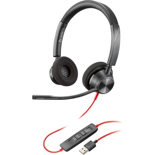 Poly Blackwire BW3320 Headset USB Stereo