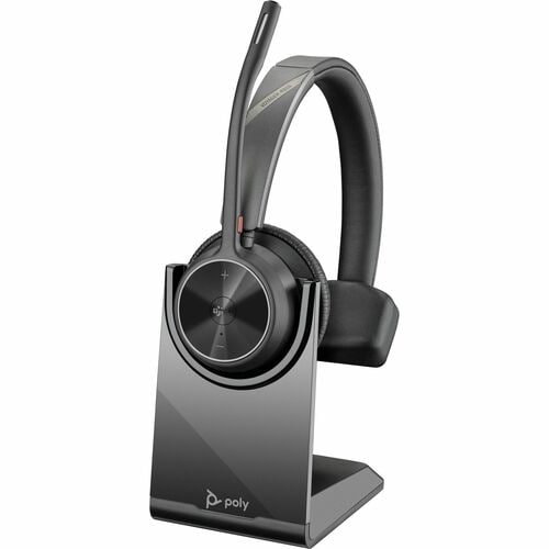 Poly Voyager 4310 4310-M Headset - Microsoft Teams CertificationUSB Type A - Wired/Wireless - Bluetooth