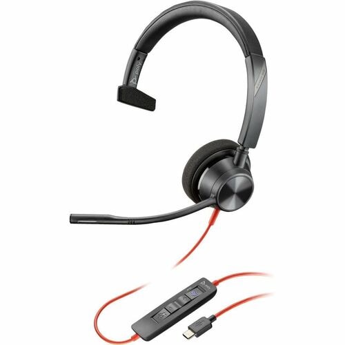 Poly Blackwire 3310 Headset Mono USB-C/A