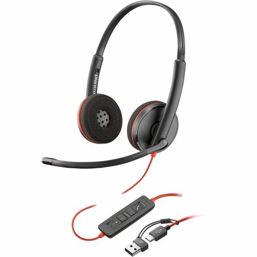 Poly Blackwire 3220 USB Headset