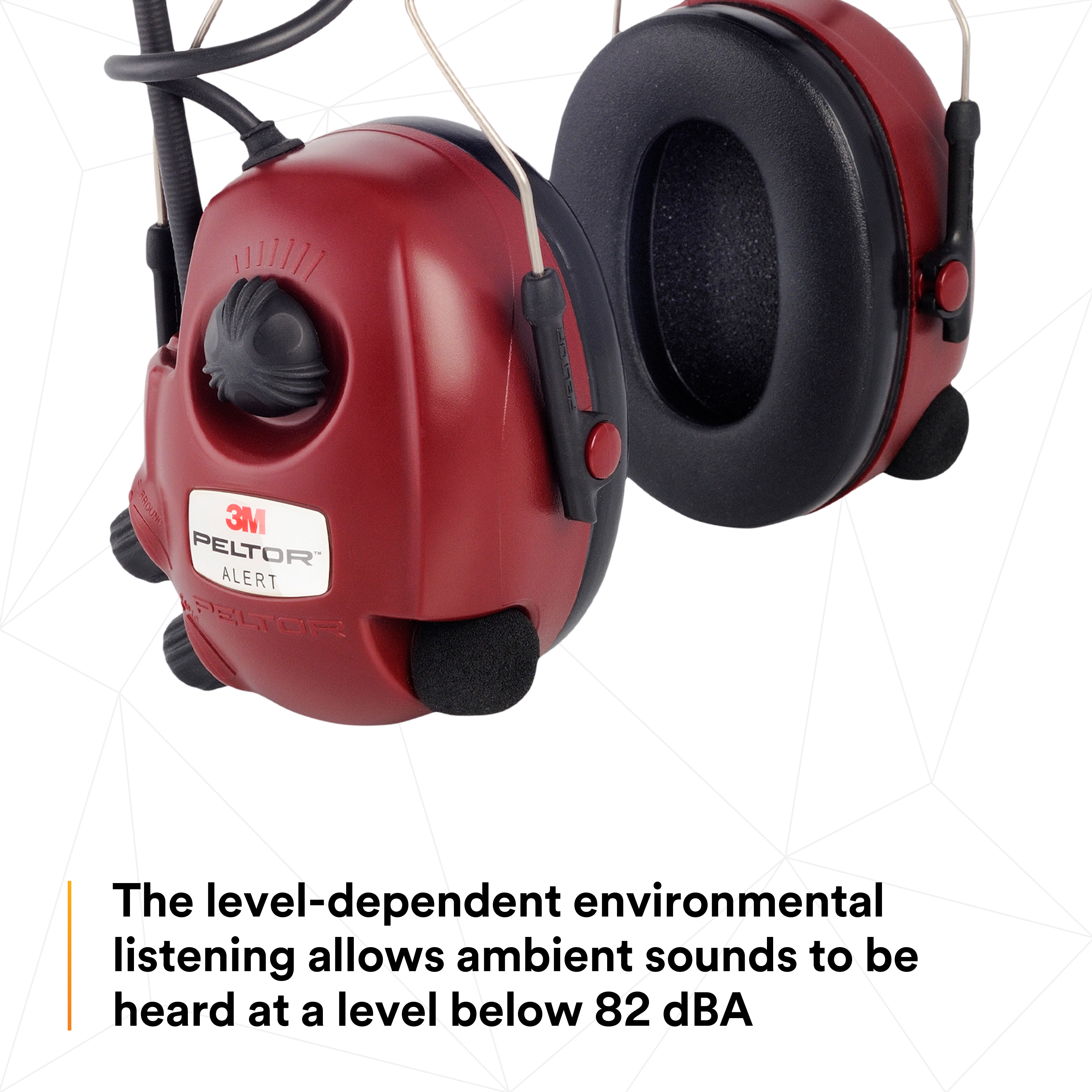 3M™ PELTOR™ ALERT™ M2RX7A2-01, FM-Radio, Level Dependent Headset Headband 3M