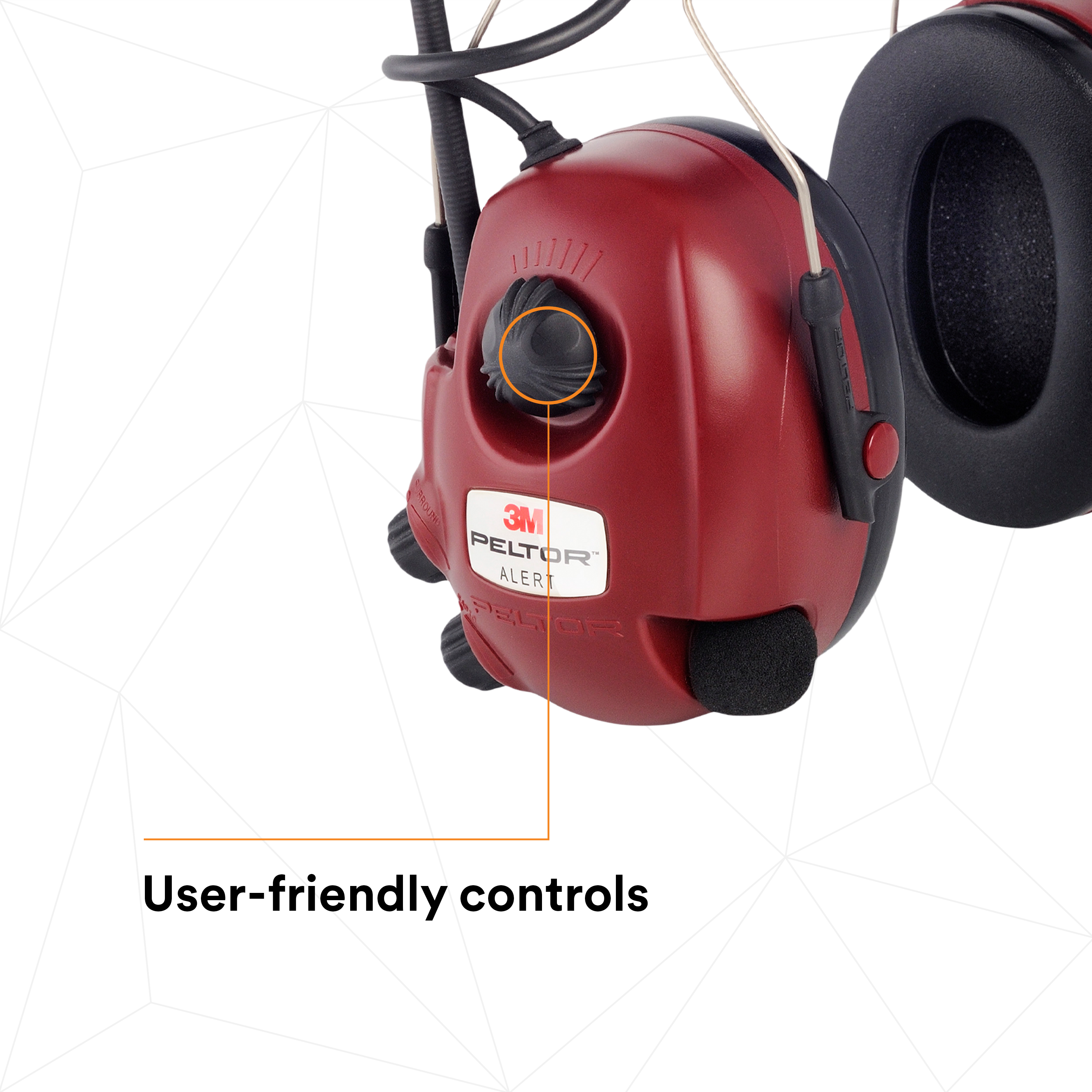 3M™ PELTOR™ ALERT™ M2RX7A2-01, FM-Radio, Level Dependent Headset Headband
