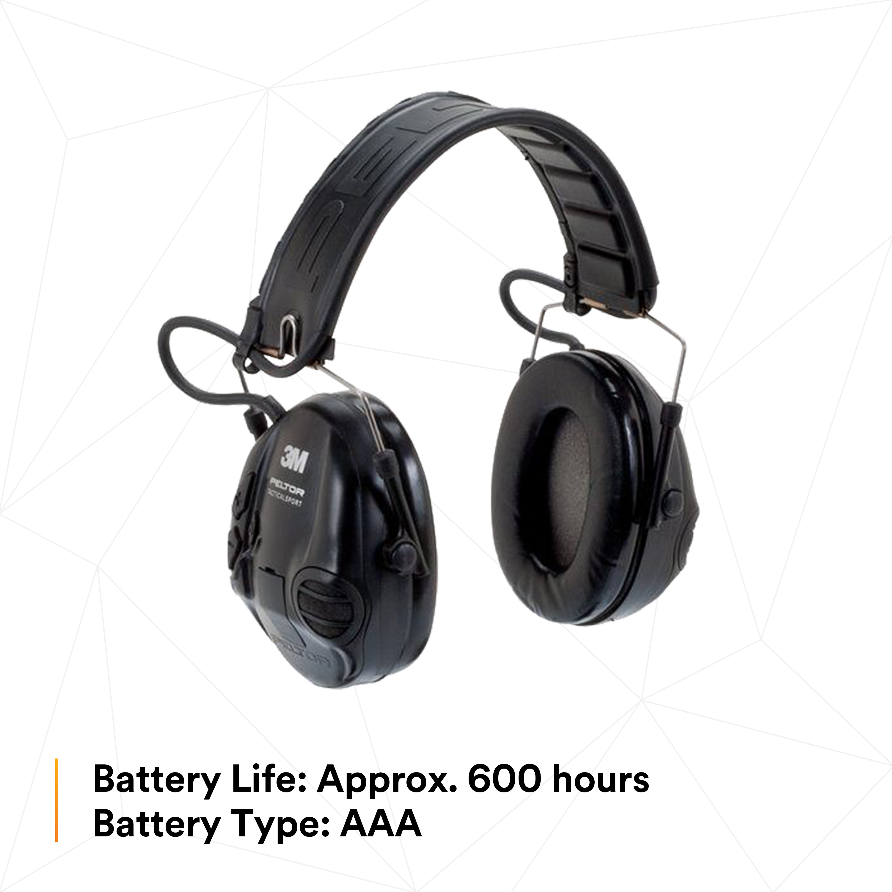 3M™Peltor™戦術SPORT™電子ヘッドセット、MT16H210F-479-SV