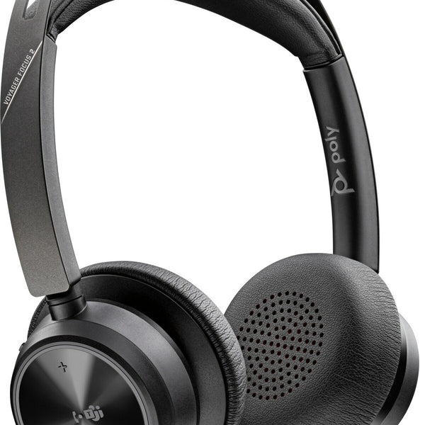 Poly Voyager Focus 2 USBC-C Headset and Charging Stand