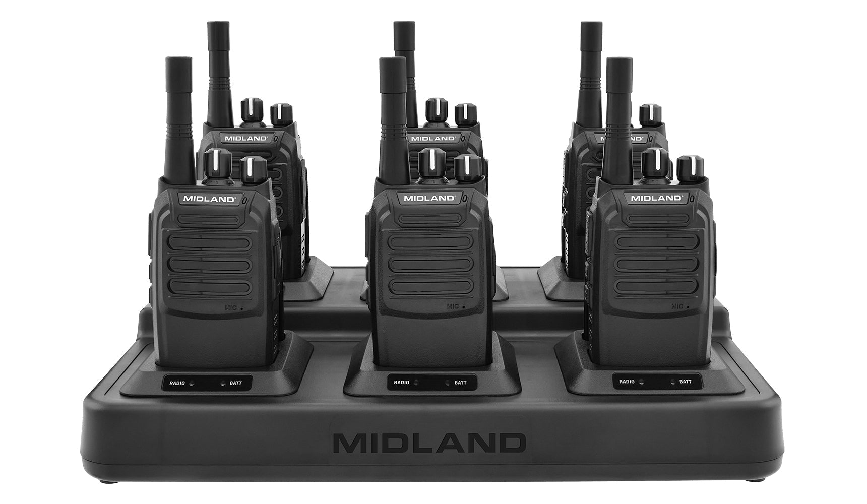 Midland BizTalk Gang Charger for BR200