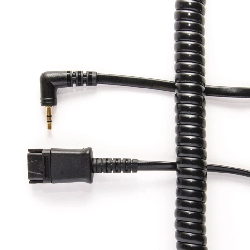 Professional Ear-Hook Headset with 2.5 mm Telephone Jack