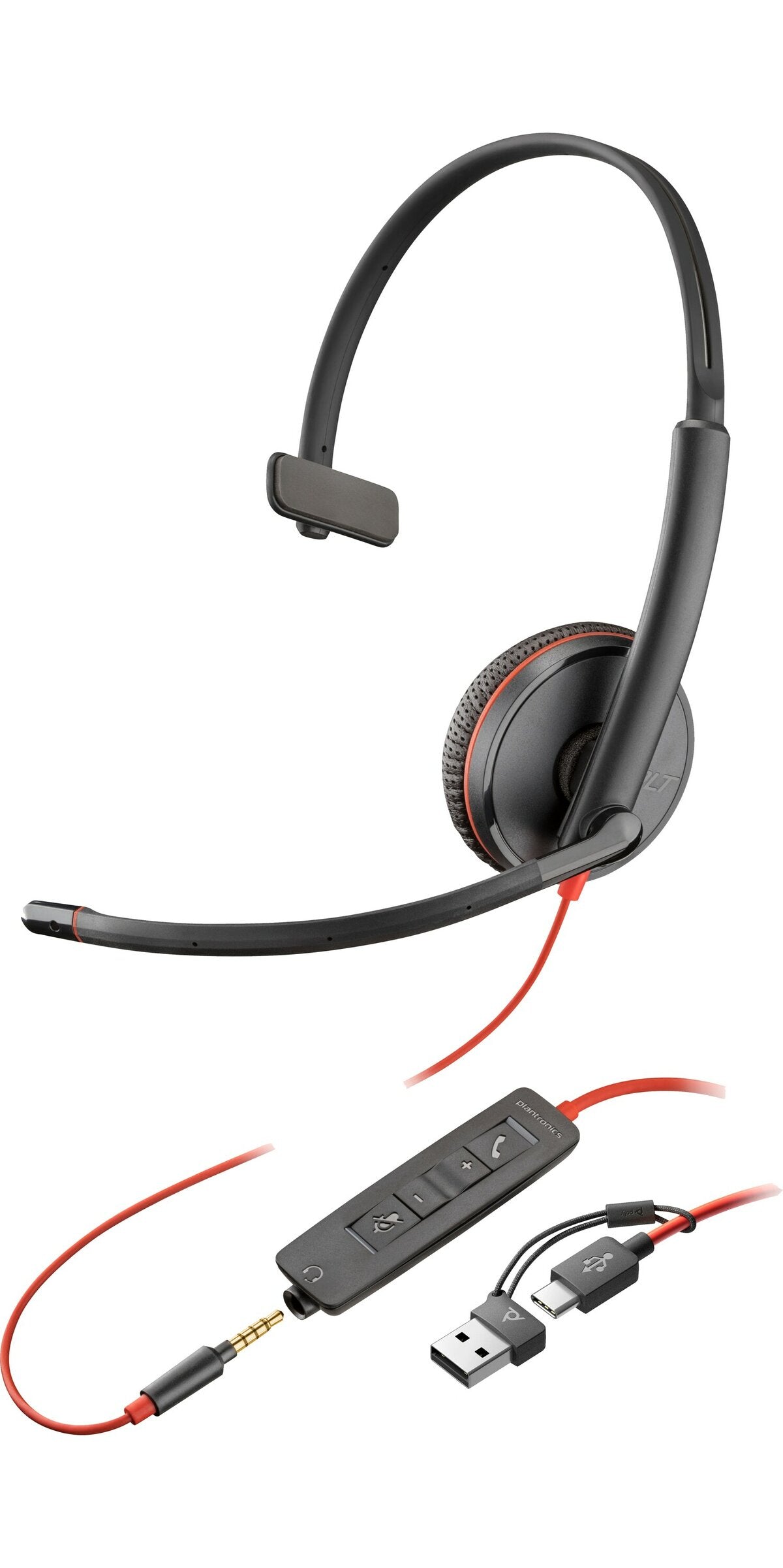 Poly Blackwire 3215 Mono Headset